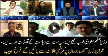 Imran to go through commercial flights on next foreign visits: Faruukh Habib