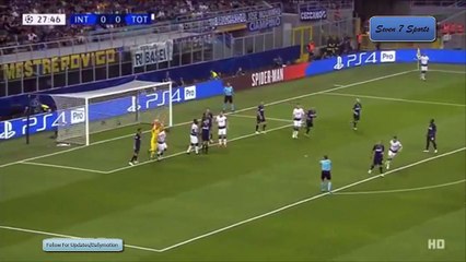 Inter Milan vs Tottenham (2-1 )All Goals & Highlights - 18-9-18