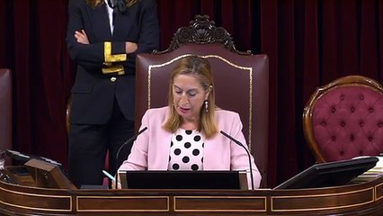El Pleno aprueba una moción sobre la supresión de aforamientos políticos