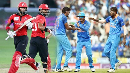India Vs Hong Kong, Asia Cup 2018 Match Highlights :India Beat Hong Kong By 26 Runs | वनइंडिया हिंदी