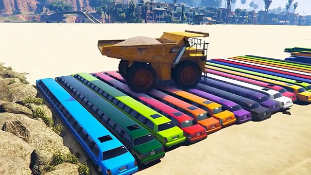 Спайдермен & Цветные Грузовики & Самолеты и Лимузины , мультик игра для детей