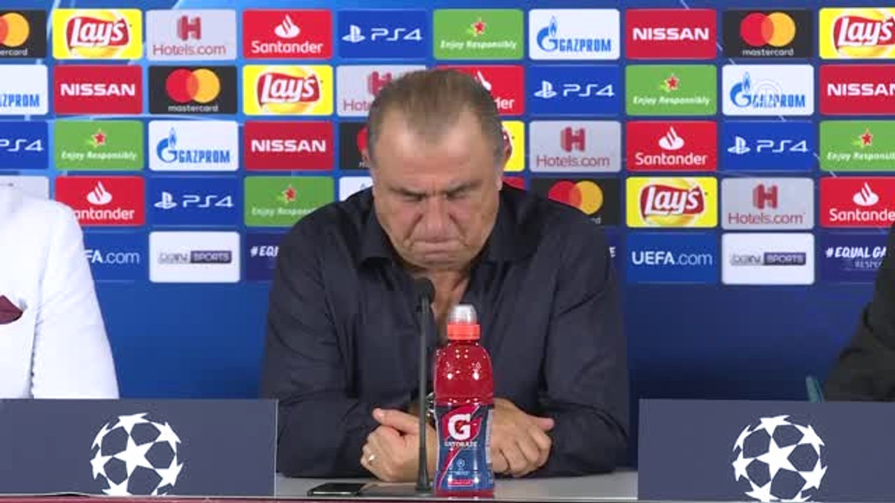 Galatasaray - Lokomotiv Moskova Maçının Ardından - Galatasaray Teknik Direktörü Fatih Terim(2)