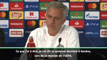 Groupe H - Mourinho veut s'inspirer de Federer