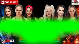 WWE Super Show-Down 2018 Ronda Rousey & The Bella Twins vs. The Riott Squad Predictions WWE 2K18
