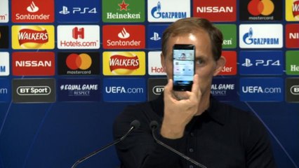 Groupe C - Quand Tuchel indique à un journaliste que sa mère l'appelle