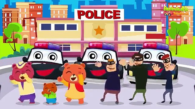 Мультики про машинки.Полицейские машинки Мультик песня Видео для детей Анимашка. Учим цвета песенка