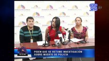 Familiares de policía muerto en recinto militar piden que se reabra el caso