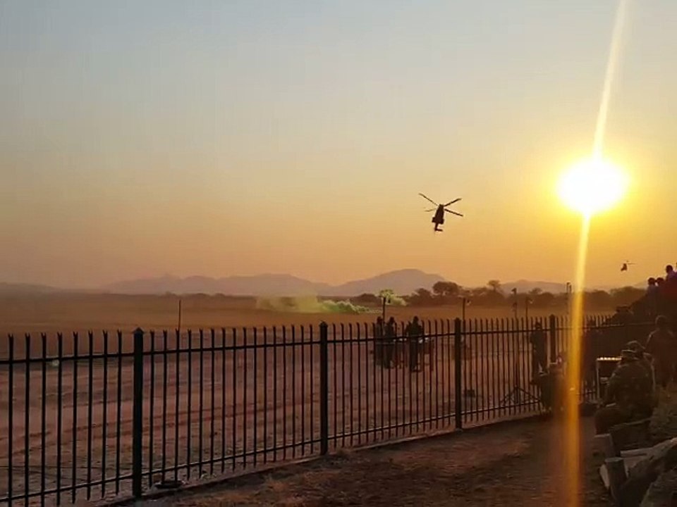 South African Air Force helicopter crashed at Roodewal Air Force Base