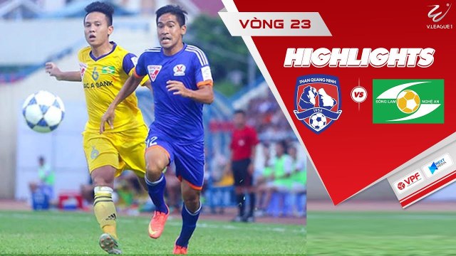 Than Quảng Ninh và Sông Lam Nghệ An chia điểm kịch tính tại vòng 23 V-League - VPF Media