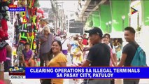 Clearing operations sa illegal terminals sa Pasay City, patuloy