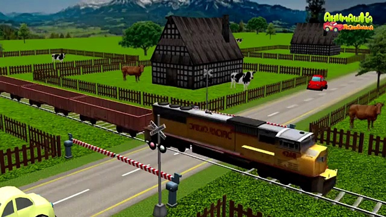 Мультики Для детей про поезда и паровозики Мультики для самых маленьких развивающие Видео Для детей