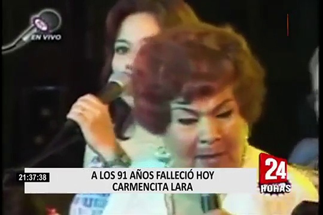 Restos de Carmencita Lara serán velados en el Museo de la Nación