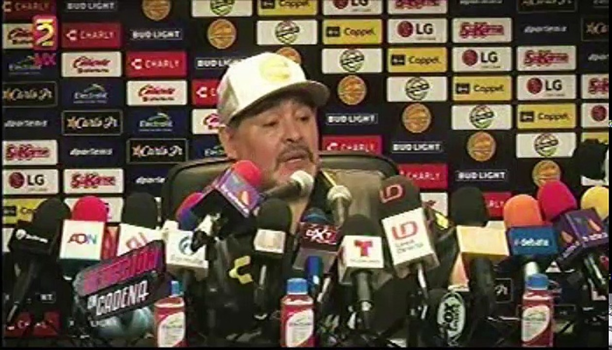 reaccion en cadena MARADONA LO QUE DIJO ANTES DE SALIR A LA CANCHA 18.09.2018