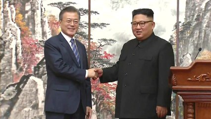 "김정은, 올해 서울 방문"...'평양 공동선언문' 채택 / YTN