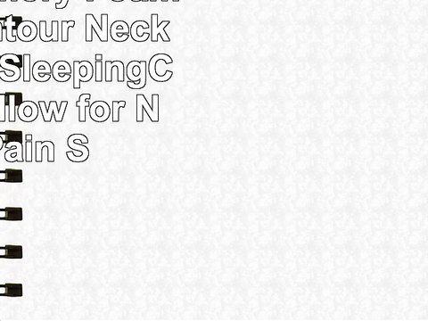 Nakital Memory Foam Pillow Contour Neck Pillow for SleepingCervical Pillow for Neck Pain