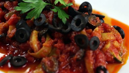 Como hacer calabacines a la nizarda