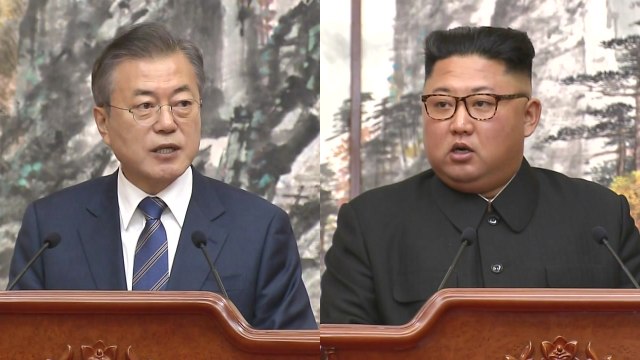 '평화, 새로운 미래' 2018 남북정상회담 평양 2일차 (9) / YTN