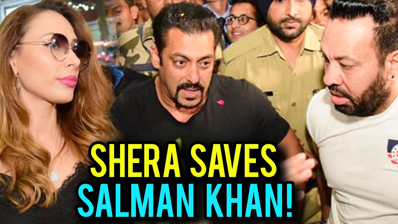 Salman Khan Gets Mobbed By Fans At Jaipur Airpo...