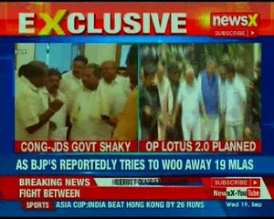 Trouble continues for the Congress and JDS coalition in Karnataka