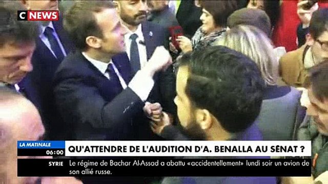 Alexandre Benalla devant la commission d'enquête du Sénat