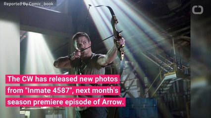 Season 7 'Arrow': Oliver Goes to Jail in New Photos