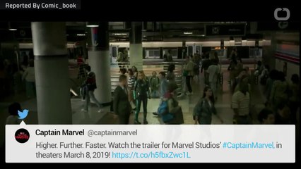 Marvel Releases New Captain Marvel Poster