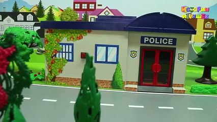 Мультики про машинки. Мультфильм, о полицейских и поиски преступника Истории Игрушек НОВИНКА! 2016