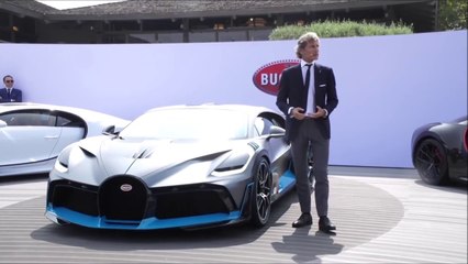 2019 Bugatti Divo Hypercar ($5.8 Million) - interior Exterior and Drive
