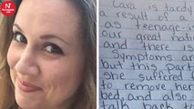 Mom writes hilarious tardy note for obnoxious teen daughter, now millions of parents are cheering!