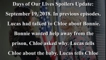 Days Spoilers Update: September 19, 2018. Eli is shocked to see Sheila, Gabi's next destructive plan