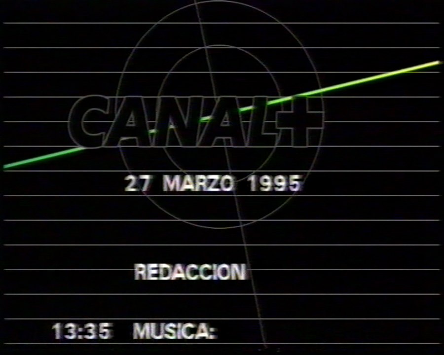 CANAL+ - Avance de programación (27-3-1995)