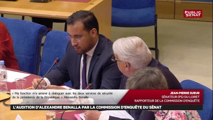 Benalla: "Je venais le matin avec mon arme à la ceinture"