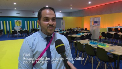 Bilel, responsable restauration pour le Moselle Open