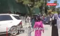 AKP'li belediye başkanının aracına silahlı saldırı