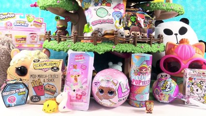 Blind Bag Treehouse #167 Unboxing Pop Teenies Moj Moj Disney Squishy _ PSToyReviews