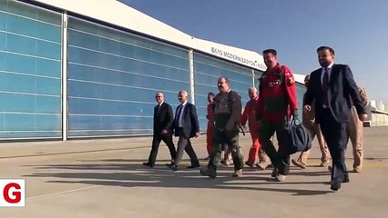 Bakan Varank, HÜRKUŞ'un deneme uçuşuna katıldı