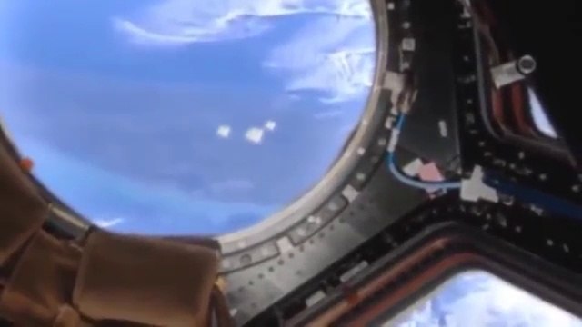 Ovnis captados desde estación orbital