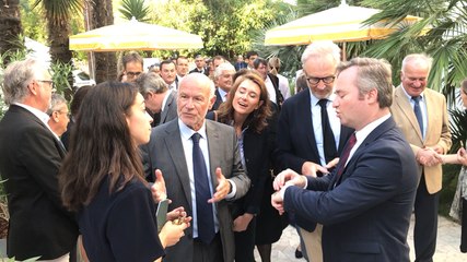Jean-Baptiste Lemoyne visite l’hôtel La Palmeraie