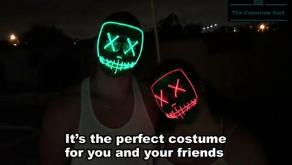 Halloween LED Purge Mask