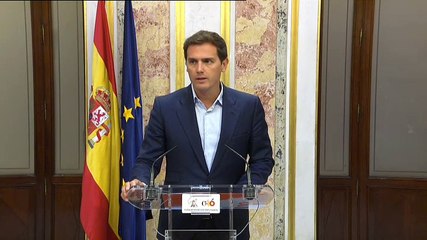 Rivera pide al Gobierno que haga público el informe sobre las pruebas antiplagio de la tesis de Sánchez