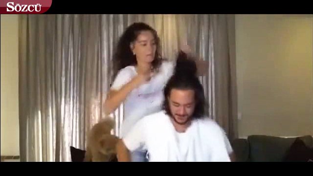 Anıl Altan asker oldu Pelin tıraşını bizzat yaptı!