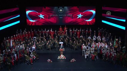 Cumhurbaşkanı Erdoğan: '(İdlib'deki barış süreci) Bu sınırlarımızın ötesinde bir barışa adımdır' - ANKARA