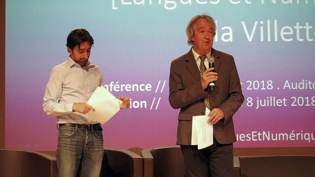 L&N 2018 #2 - Le numérique dans le plan présidentiel pour la langue française et le plurilinguisme (table ronde introductive)