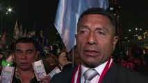 Peruanos marchan por reformas anticorrupción