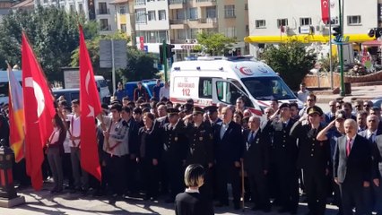 Gaziler gününde okunan şiir duygusal anlar yaşattı