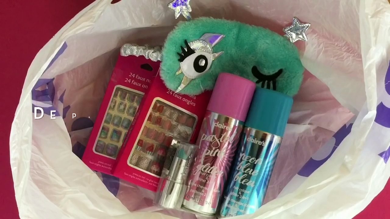 Maquillage et Manucure !!! Chez Claire's ! Séance maquillage et manucure pour Lévanah et ses sœurs