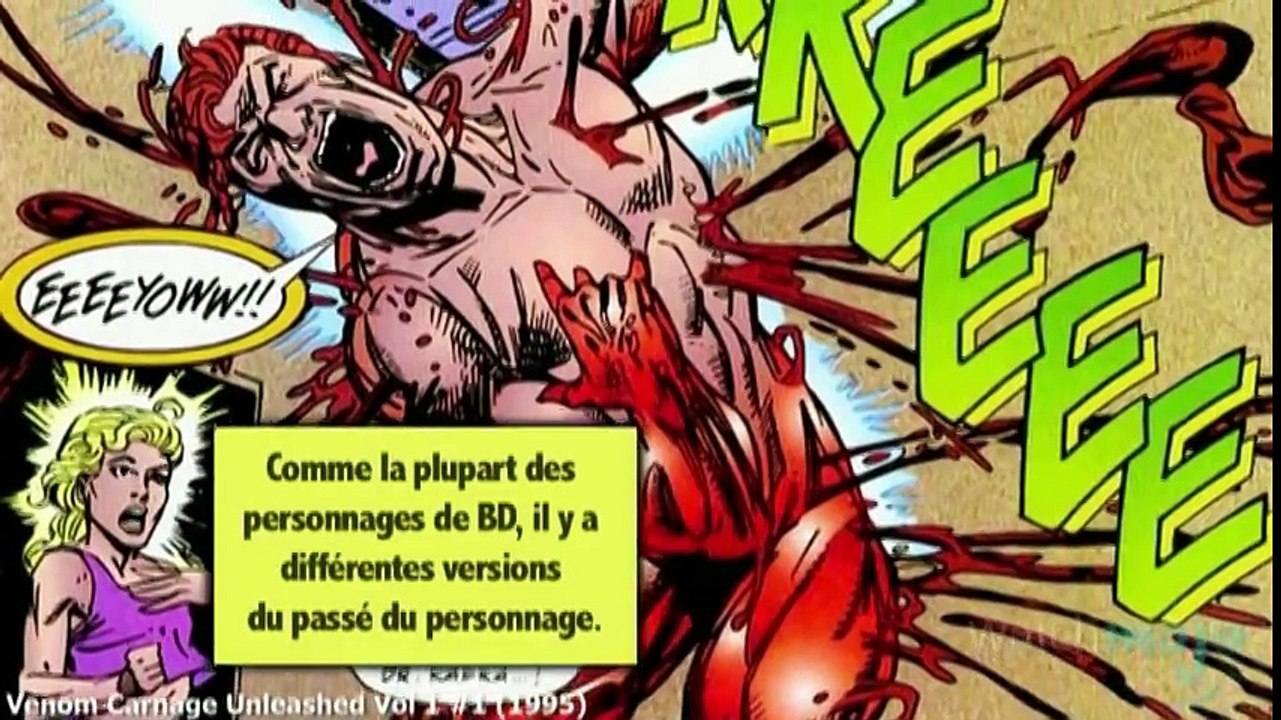 Origines de super-vilains  Carnage