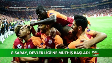 Galatasaray Devler Ligi'ne Müthiş Başladı