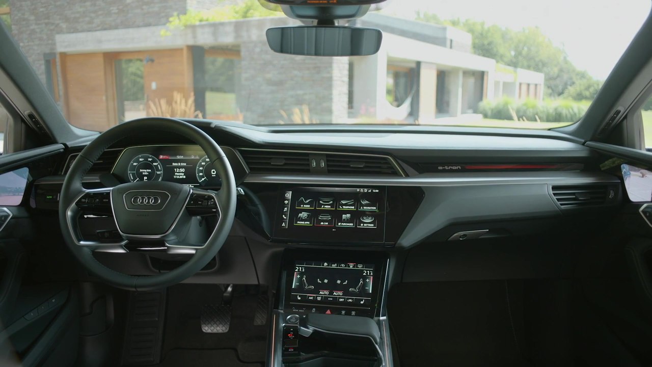 Der neue Audi e-tron Interieur Design Überblick