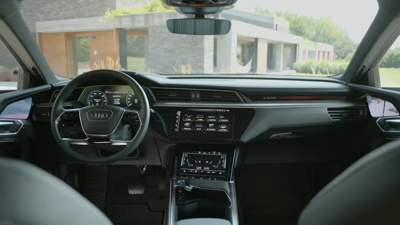Der neue Audi e-tron Interieur Design